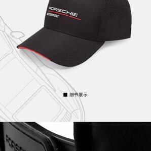 【Porsche Motorsports Collection】 黒 キャップ （検：Porsche Carrera Cup Porsche Design Driver's Selection）の画像4