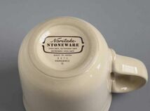 VINTAGE　Noritake　STONEWARE　ノリタケ　厚手　マグカップ　1個　訳あり_画像5