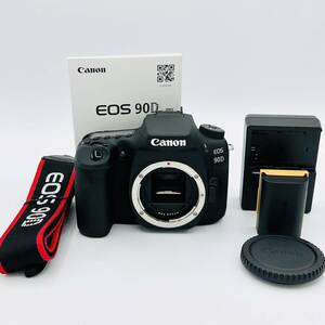 【ほぼ新　1000ショット以下】Canon デジタル一眼レフカメラ EOS 90D ボディー EOS90D キャノン