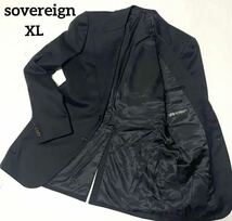 SOVEREIGN UNITED ARROWS ソブリン ユナイテッドアローズ のテイラードジャケット　サイズ50 黒_画像1