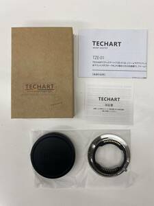 【送料無料】TECHART TZE-01（ソニーEマウントレンズ → ニコンZマウント変換）電子マウントアダプター【動作未確認のためジャンク扱い】