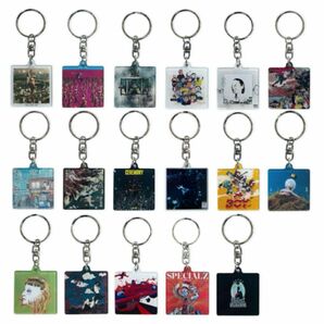 King Gnu CD jacket Acrylic keychain 全17種セット　