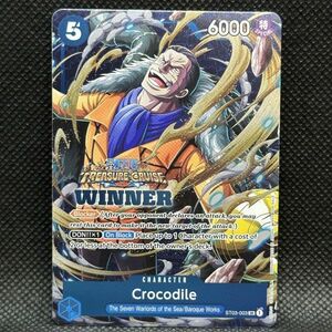 【複数同梱送料一律】 ワンピース 英語 クロコダイル ST03 大会勝者 プロモ WINNER 海外