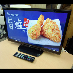 札幌配送可★シャープ◆AQUOS◆外付けHDD録画対応LED24型液晶テレビ◆LC-24K20◆2015年