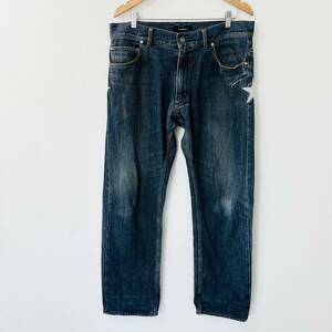 H7441ii TOMMY(トミー) XL ジーンズ デニムパンツ インディゴ デニム JEANS セルビッチ 赤耳 ブルー系 メンズ 刺繍