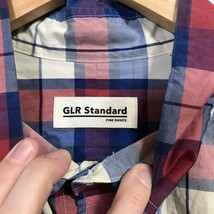 H7499dL ユナイテッドアローズ GLR Standard グリーンレーベルリラクシング スタンダード サイズXL 長袖シャツ ボタンダウン チェック柄 _画像5