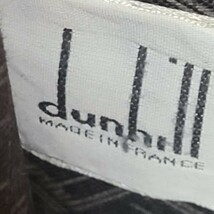 CD707LL フランス製 dunhill ダンヒル ボストンバッグ レザーバッグ トートバッグ ハンドバッグ 大容量 ブラウン系 レトロ 革バッグ_画像7