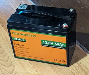 ECO-WORTHY lithium ion battery 12V 50AH