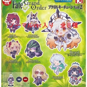 Fate/Grand order アクリルキーチェーン Vol.2 ノーマル入 全8種セット ガチャ