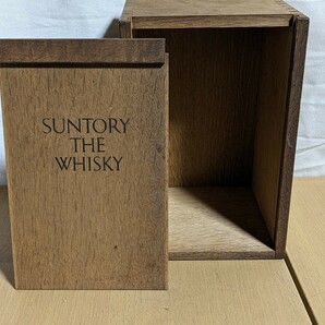 【木箱のみ 中身なし】サントリー ザ ウイスキー SUNTORY THE WHISKY SUNTORY LIMITED サントリー リミテッドの画像1