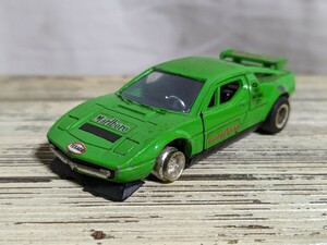 現状品 当時物 ミニカー/SHINSEI MINI POWER/マセラティ メラク SS/MASERATI MERAK SS シンセイ ミニ パワー