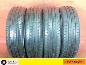 185/70R14● YOKOHAMA BLUEARTH-ES ES32 / 中古 ★ 4本(T-6228A)送料無料/沖縄別途