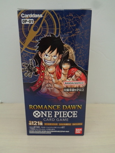 即決　１BOX 新品未開封 ONE PIECE カードゲーム 　ROMANCE DAWN OP-01 バンダイ BANDAI ワンピース カード　１弾