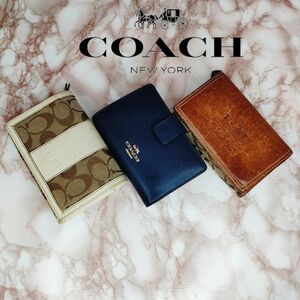 91　まとめ売り　 COACH　 コーチ　 財布　 二つ折り