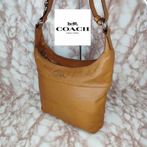 COACH　 コーチ　 レザー　　 ショルダーバッグ　 