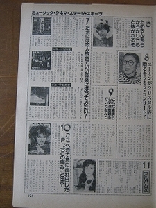 '81【斉藤康彦 真咲みどり 松任谷由美 ジャッキー・チェン かとうかずこ主演 ロバート・デ・ニーロがローマで逮捕 アル・バシーノ】♯