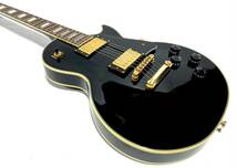 ☆送料無料 EPIPHONE エピフォン Les Paul custom レスポール カスタム ブラック ケース付き_画像3