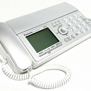 ☆送料無料 美品 パナソニック おたっくす KX-PZ310DL S シルバー デジタルコードレスFAX 子機1台付き 1.9GHz DECT準拠方式の画像2