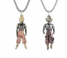 ドラゴンボール　孫悟空　スーパーサイヤ人　ステンレスチェーンネックレス 　レア　新品未使用　海外限定　希少　一種選択_画像1