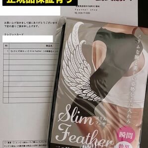 確実正規品 Slim Feather スリムフェザー 二の腕着圧 LLsize