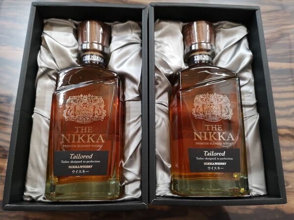 ２箱セット　ウイスキー ニッカ Tailored THE NIKKA 箱付 テーラード サントリー２本　山崎　白州　バランタイン