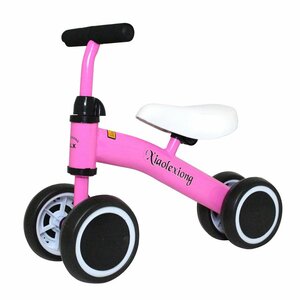 [ new goods immediate payment ]1 -years old -4 -years old for children Kids bike 4 wheel pedal none interior / outdoors combined use pink peach balance baby bike scooter birthday tricycle 