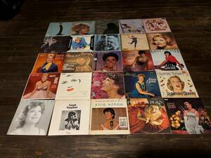 女性ヴォーカルレコード　25枚　貴重オリジナル盤多数