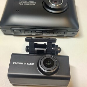 ☆美品☆送料込み☆COMTEC ドライブレコーダー ZDR-015！前後2カメラ！16GBマイクロSD付！！☆の画像2