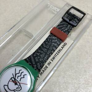 【未使用 Swatch スウォッチ 1992 コーヒー ケース付 スイス製】の画像3