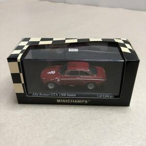 【MINICHAMPS ミニチャンプス Alfa Romeo GTA 1300 Junior アルファロメオ 1/43】定形外