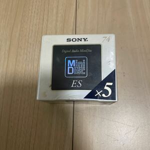 MD ブランクメディア 空テープ　SONY ES 74分×5本