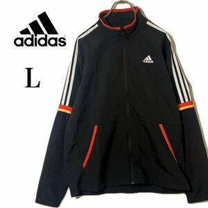 美品 adidas アディダス トラックジャケット ジャージ L ドイツカラー