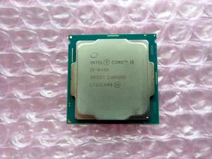Intel Core i5-8400 2.8GHz/SR3QT/6C6T/TDP65W/Coffee Lake/LGA1151(Intel第8世代)