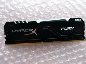Kingston HYPER X FURY PC4-21300/DDR4-2666 16GB、288pin、HX426C16FB3AK4/64