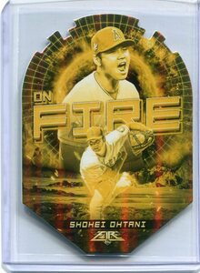 2022 Topps Fire Gold Minted ON FIRE Shohei Ohtani インサート カード 大谷翔平