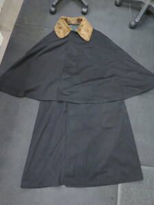 1 jpy ~v* old Japan army military uniform cape 