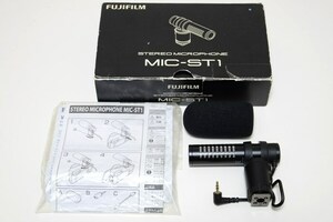 富士フイルム FUJIFILM ステレオマイクロフォン MIC-ST1