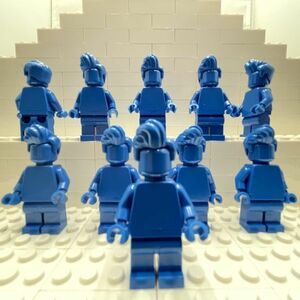 B14　レゴミニフィグ　40516　Everyone Is Awesome　Blue　青　10個セット　新品未使用　LEGO社純正品