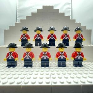 A1　レゴ　ミニフィグ　海軍兵士　10個セット　新品未使用　LEGO社純正品