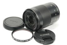 【 レンズフィルター付】Canon キヤノン EF-M55-200mm F4.5-6.3 IS STM ミラーレス専用 y1199_画像1