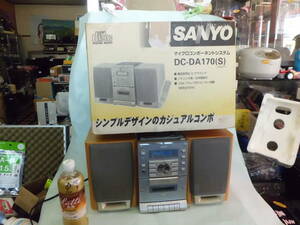  outright sales Sanyo CD cassette mini component operation verification OK including tax 