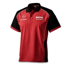 ☆ Nissan Nismo Comfit Polo рубашка Red L Size Motul Autech New