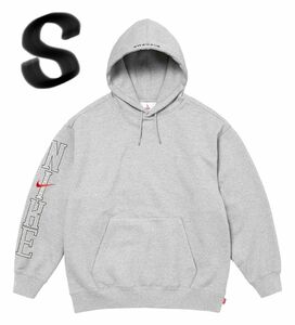 Supreme/Nike Hooded Sweatshirt Heather Grey Small