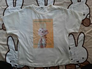 新品未使用　ブリーズ　miffy×BREEZE Tシャツ 半袖 カットソー プリント 半袖Tシャツ