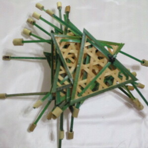 竹細工 置物の画像1