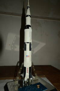 BANDAI взрослый Chogokin 1|144 Apollo 11 номер Saturn V type Rocket 2075240 наружная коробка нет 