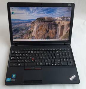 レノボ LENOVO ThinkPad E520 / Intel Core i3-2350M / 4GB / SSD 256GB