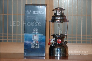 * butterfly . pressure type kerosene lantern 500CP kerosene N830 power supply battery complete un- necessary 