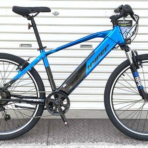 1円新車 HyperBicycle電動アシストMTB 6段変速 バッテリー内蔵の画像2