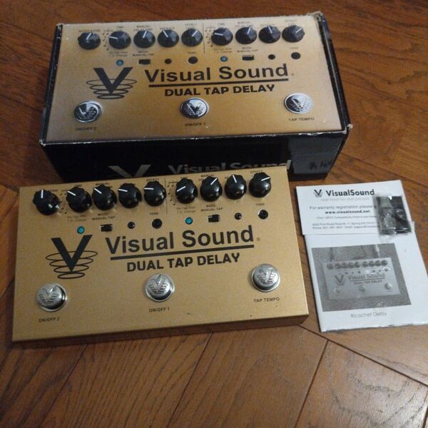 Visual Sound / Dual Tap Delay 美品 ディレイ エフェクター 